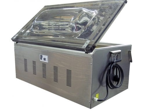 Back View of a Vacuum Sealer