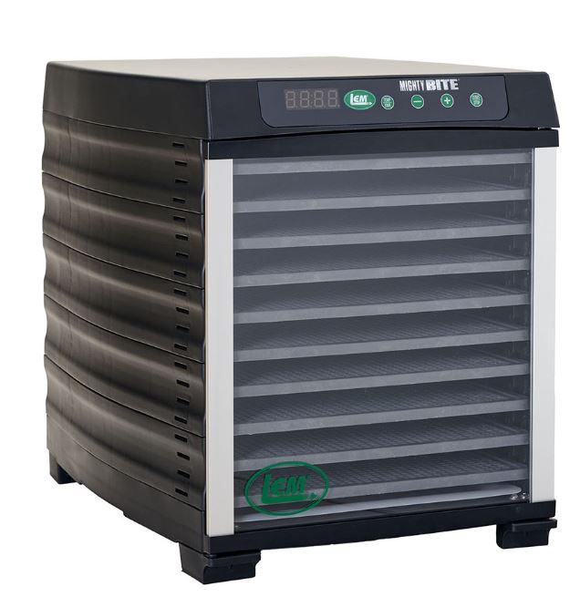 LEM Mighty Bite 10 Tray Countertop Dehydrator